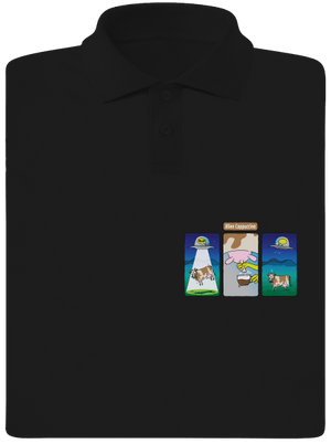 Alien Cappuccino pánská polokošile Black