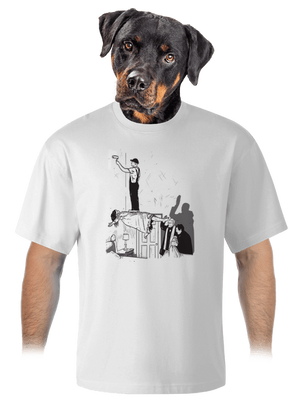 unisex tričko oversized