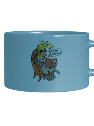 Korelax hrnek makronka Blue Macaron