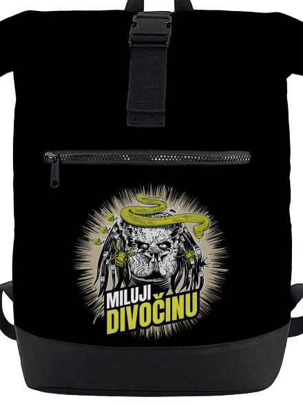 Miluji divočinu batoh Black
