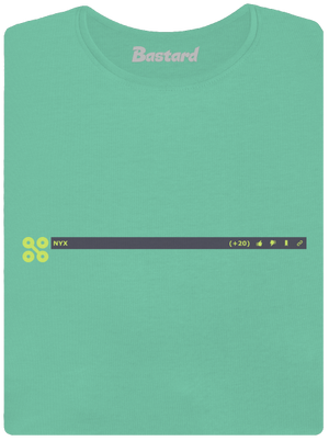 NYX lišta dámské tričko premium Mint Mal