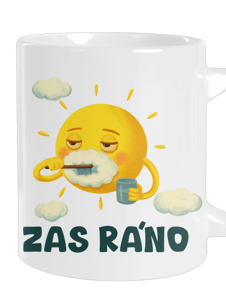 Zas ráno velký hrnek White