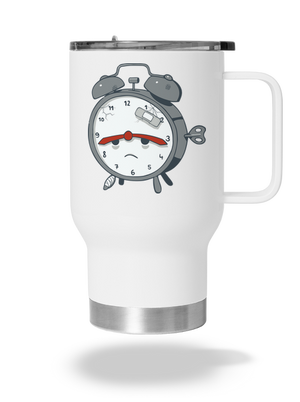 Budíček termohrnek White