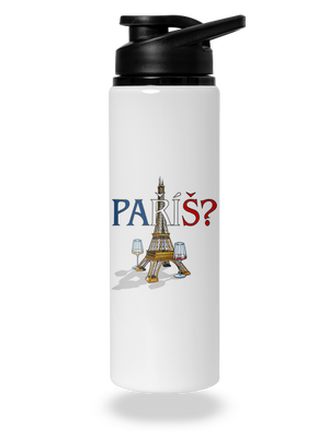 Paříš lahev na vodu White