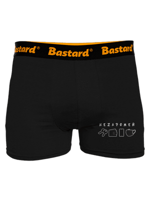 Nezapomeň boxerky Black