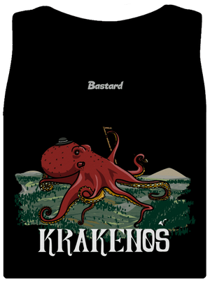 Krakenoš dámské tílko klasické Black