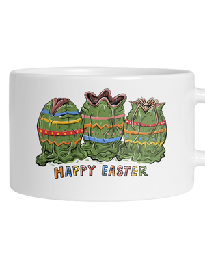 Happy Easter hrnek makronka White