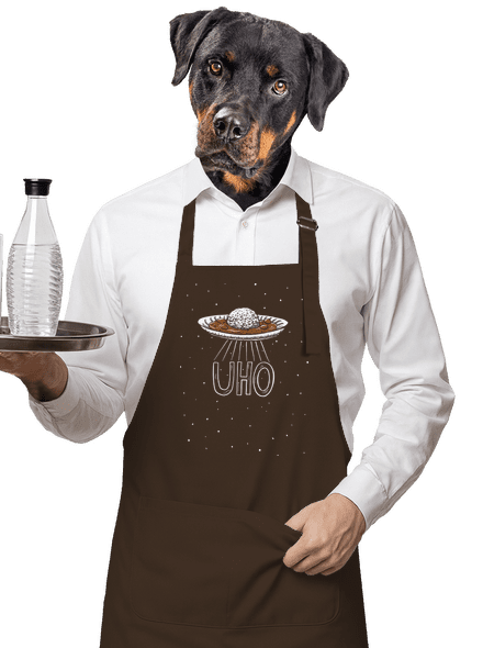 Uho zástěra Chocolate Sol