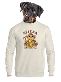 unisex mikina bez kapuce