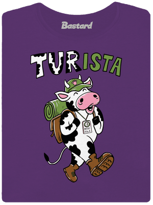 Tur na cestách dámské tričko premium Purple