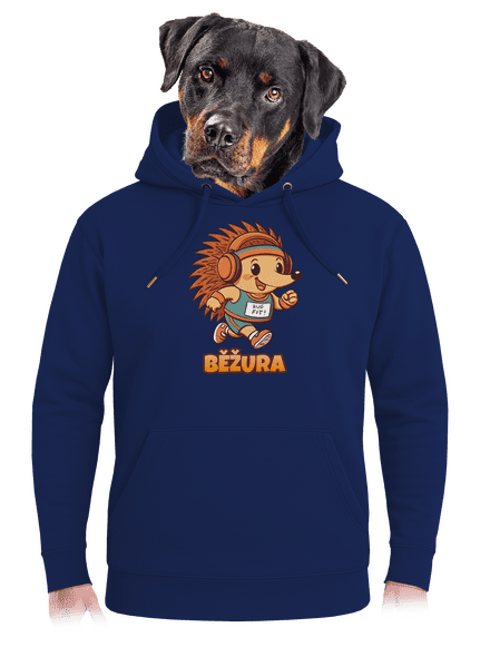 Běžura unisex mikina premium Navy