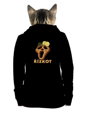 Řízkot dámská mikina na zip Black