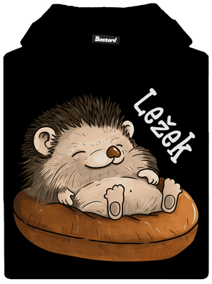 Ležek dětská mikina klokanka Black