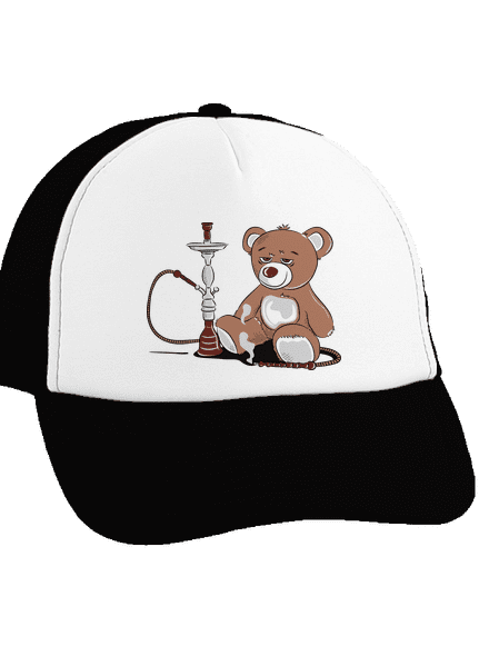 Šíša kšiltovka truckerka Black cap