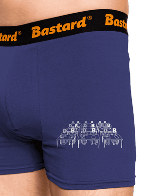 Cimrman: Debil, blbeček boxerky Blue Navy