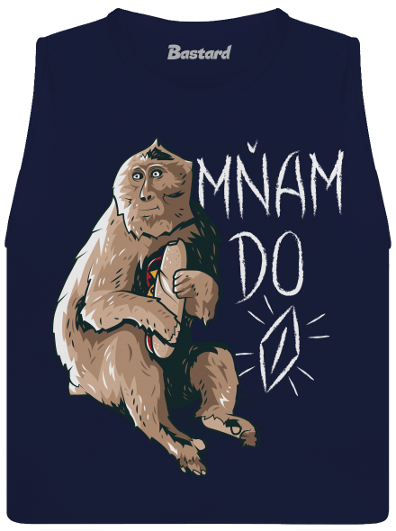 Mňam do p*** dámské tílko volné Navy