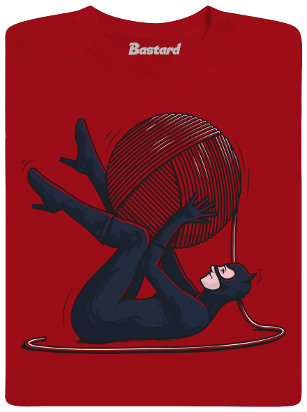 Catwoman pánské dlouhý rukáv Red