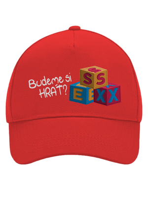 Budeme si hrát kšiltovka baseballka Classic Red