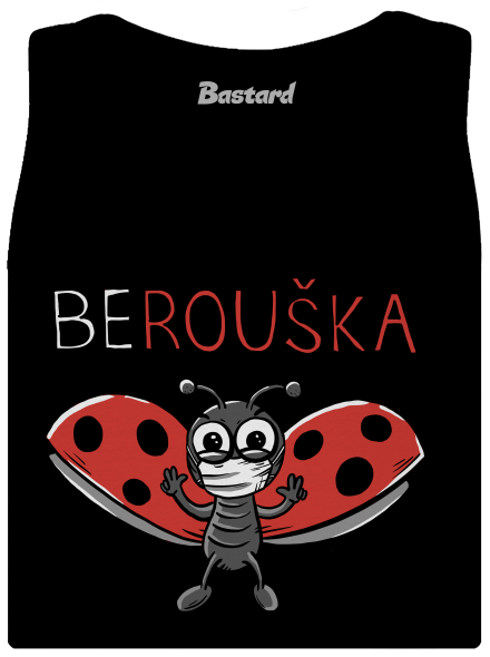 Berouška dámské tílko klasické Black