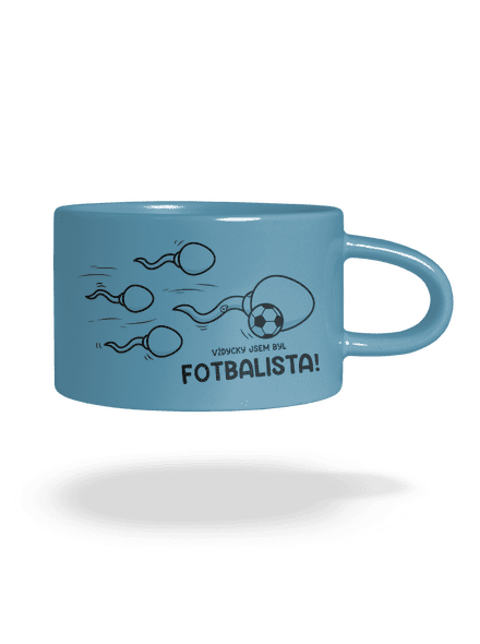 Vždycky jsem byl... hrnek makronka Blue Macaron