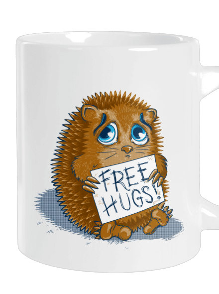 Objetí zdarma velký hrnek White