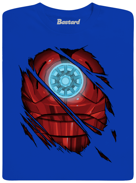 Ironman dětské tričko Royal Blue