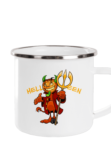 Helloween plecháček White