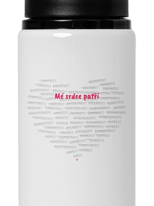 Mé srdce patří lahev na vodu White