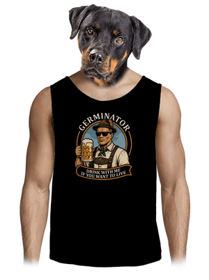 Germinator pánské tílko Black