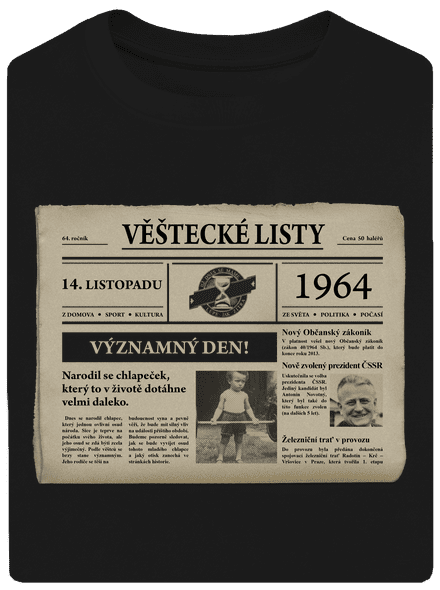 Věštecké listy unisex tričko oversized Black