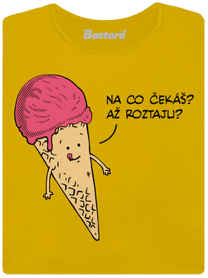 Zmrzlina dámské tričko Yellow