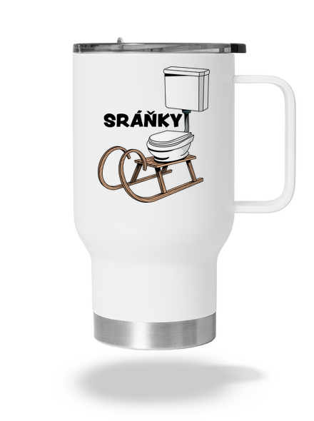 Sráňky termohrnek White