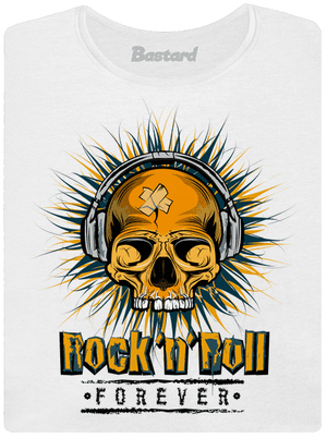 Rock'n'Roll forever dámské tričko premium White
