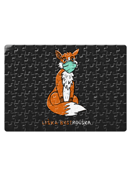 Liška Bystrouška puzzle White