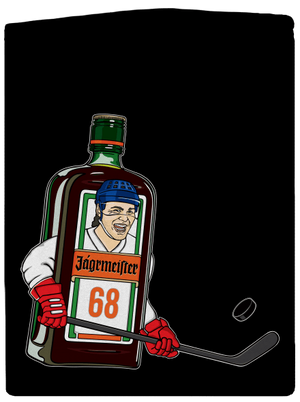 Jágrmeister dámská mikina na zip Black