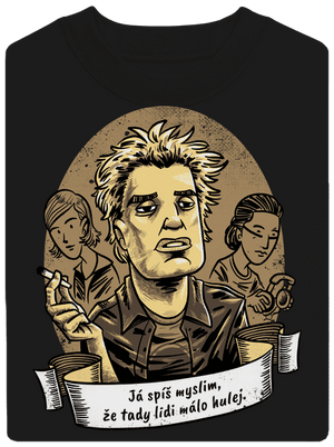 B14: Samotáři unisex mikina bez kapuce Black