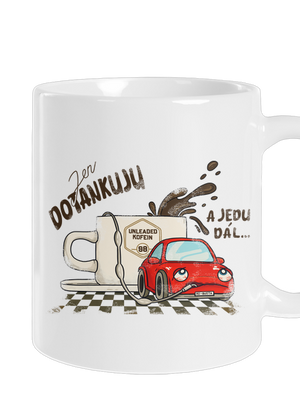 Dotankuju a jedu klasický hrnek White