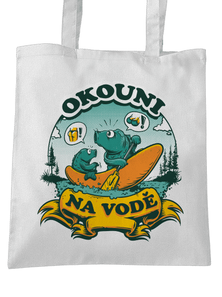 Okouni na vodě taška White