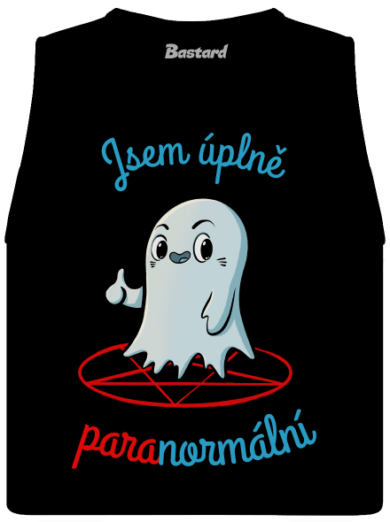 Jsem paranormální dámské tílko volné Black