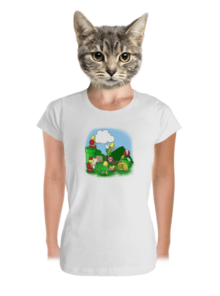 Jak se staví nový level? dámské tričko premium White