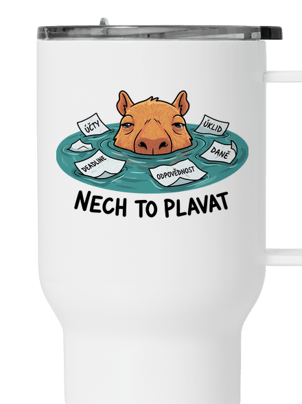 Nech to plavat termohrnek White