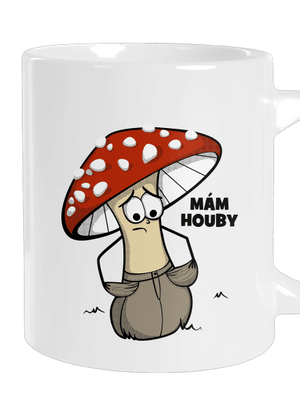 Mám houby velký hrnek White