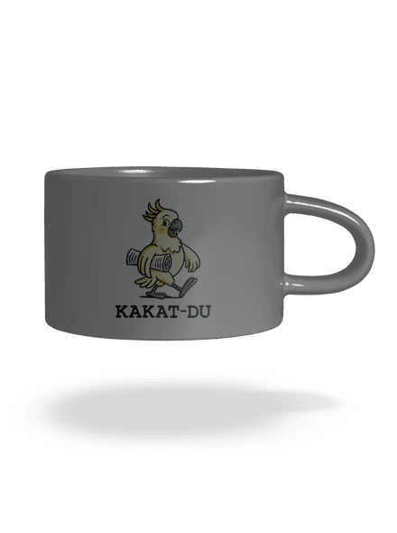 Kakat-du hrnek makronka Grey Macaron