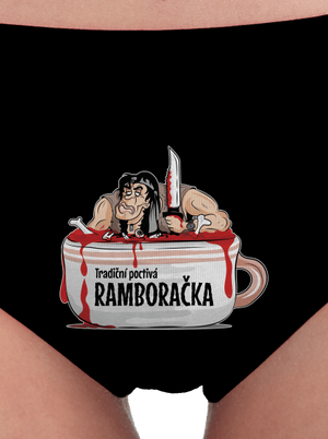 Ramboračka dámské kalhotky Black