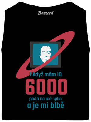 IQ 6000 pánské tílko Black