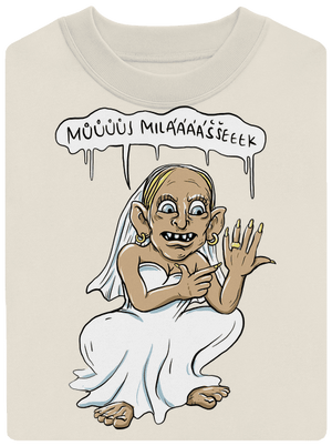 Snubní milášek unisex mikina bez kapuce Off White