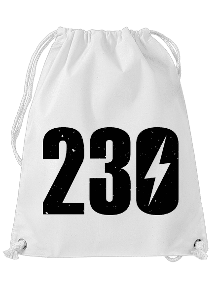 230 V vak White