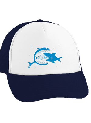 Rybky kšiltovka truckerka French Navy cap