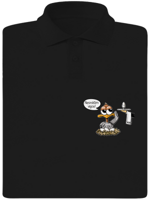 Nesnáším vejce pánská polokošile Black