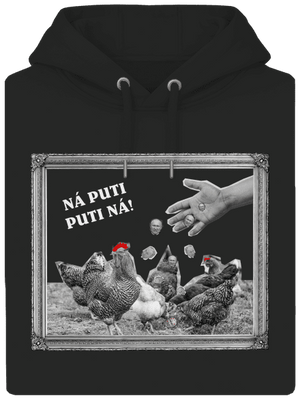 Ukrajina - Ná Puti Puti Ná unisex mikina premium Dark Black